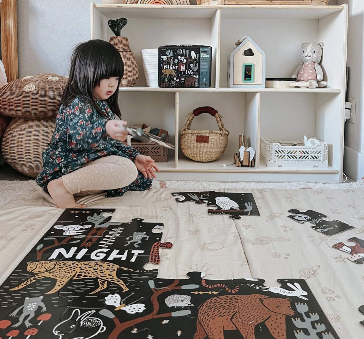 Night Life Floor Puzzle