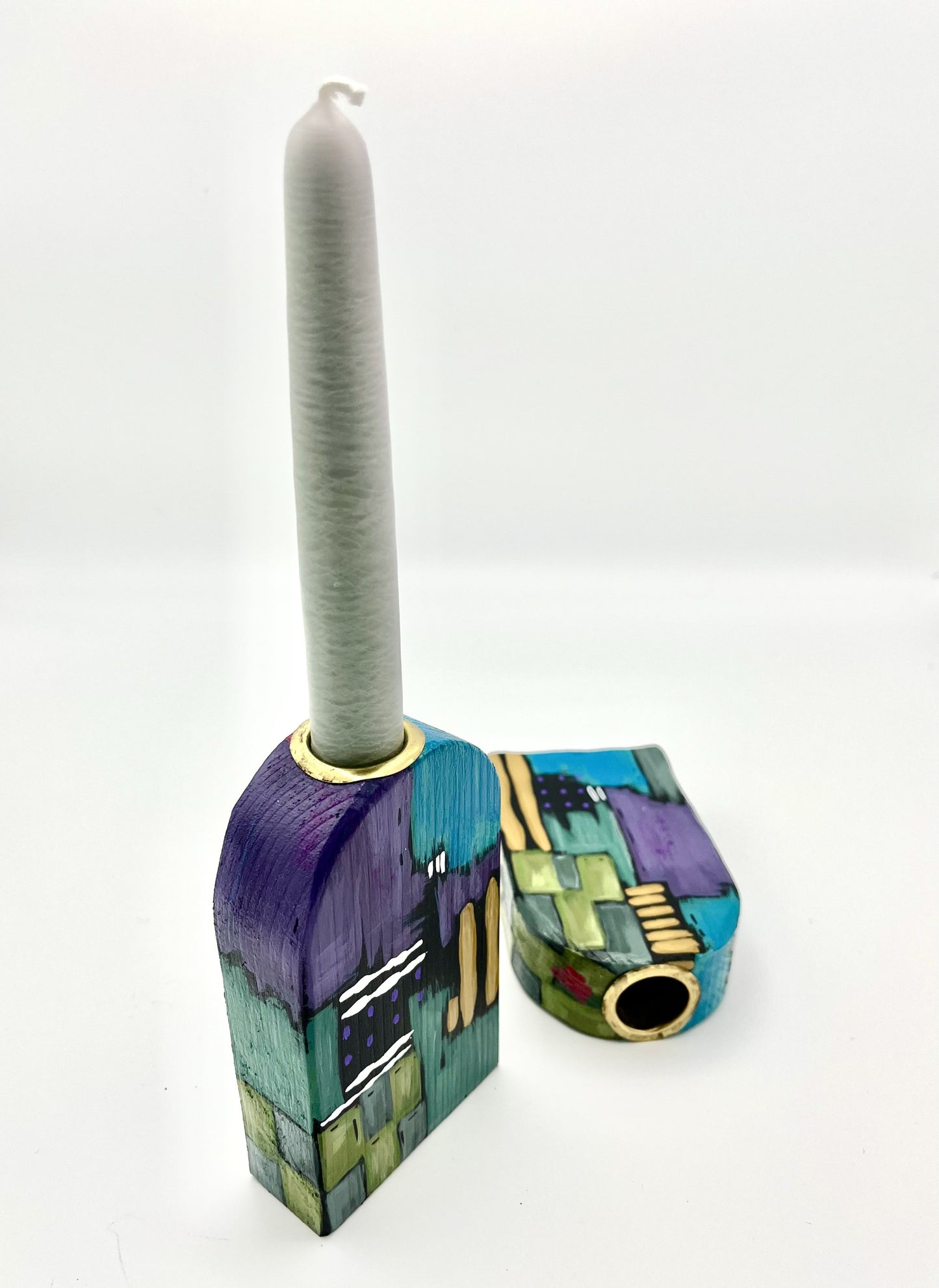 E. Drumm 5" Arched Candleholder