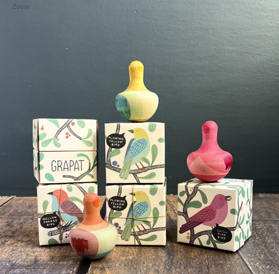 Bird Rocker Tapper Bird Rocking Toy – E. Drumm Designs