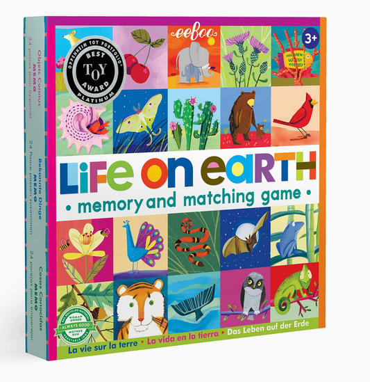 eeBoo-Life on Earth Memory Game