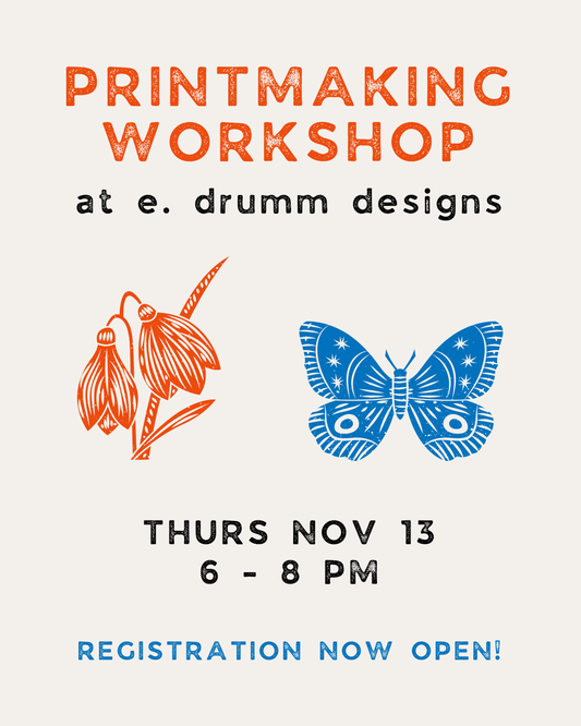 Printmaking Class - 11/13