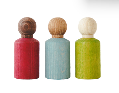 Wood Peg Dolls