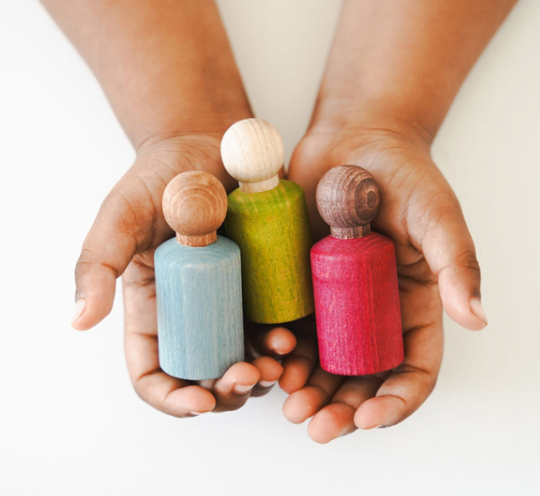 Wood Peg Dolls