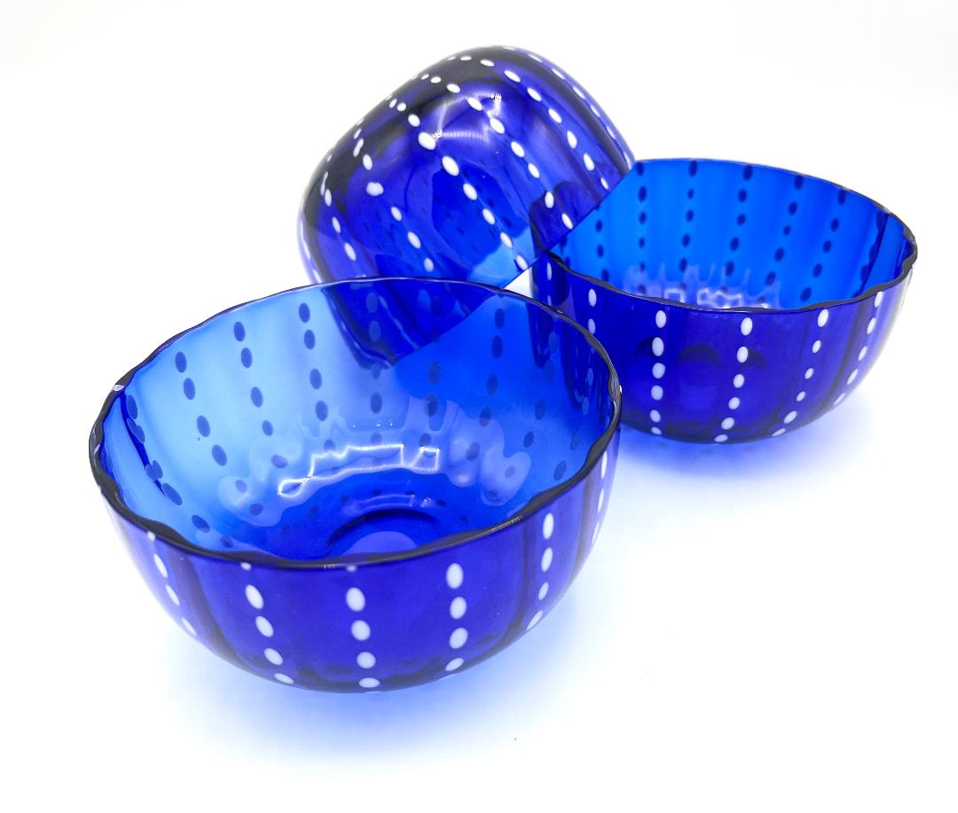 Blue Glass Bowl