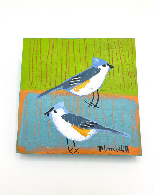 Moni Hill-Blue Birds6x6(C)