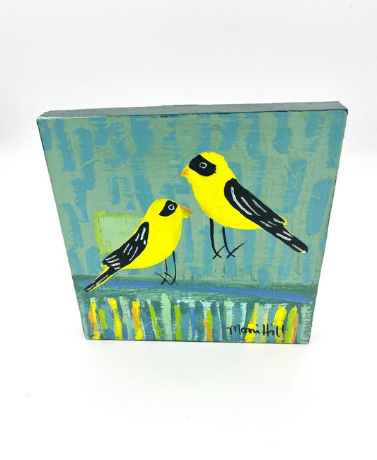 Moni Hill-Gold Finch 6x6(C)